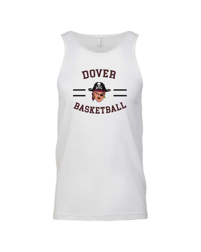 Dover HS Boys Basketball Curved - Men’s Tank Top