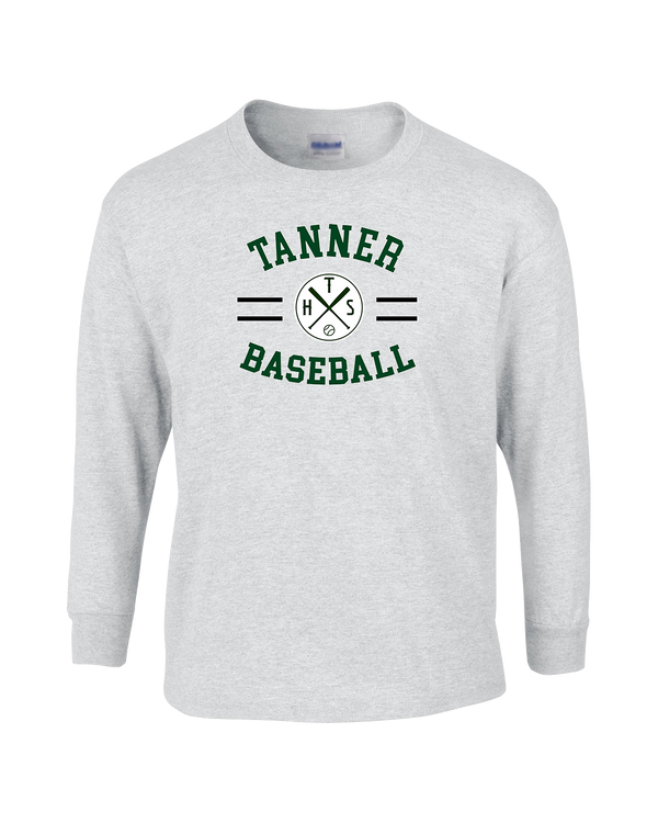 Tanner HS Baseball Curve - Mens Basic Cotton Long Sleeve