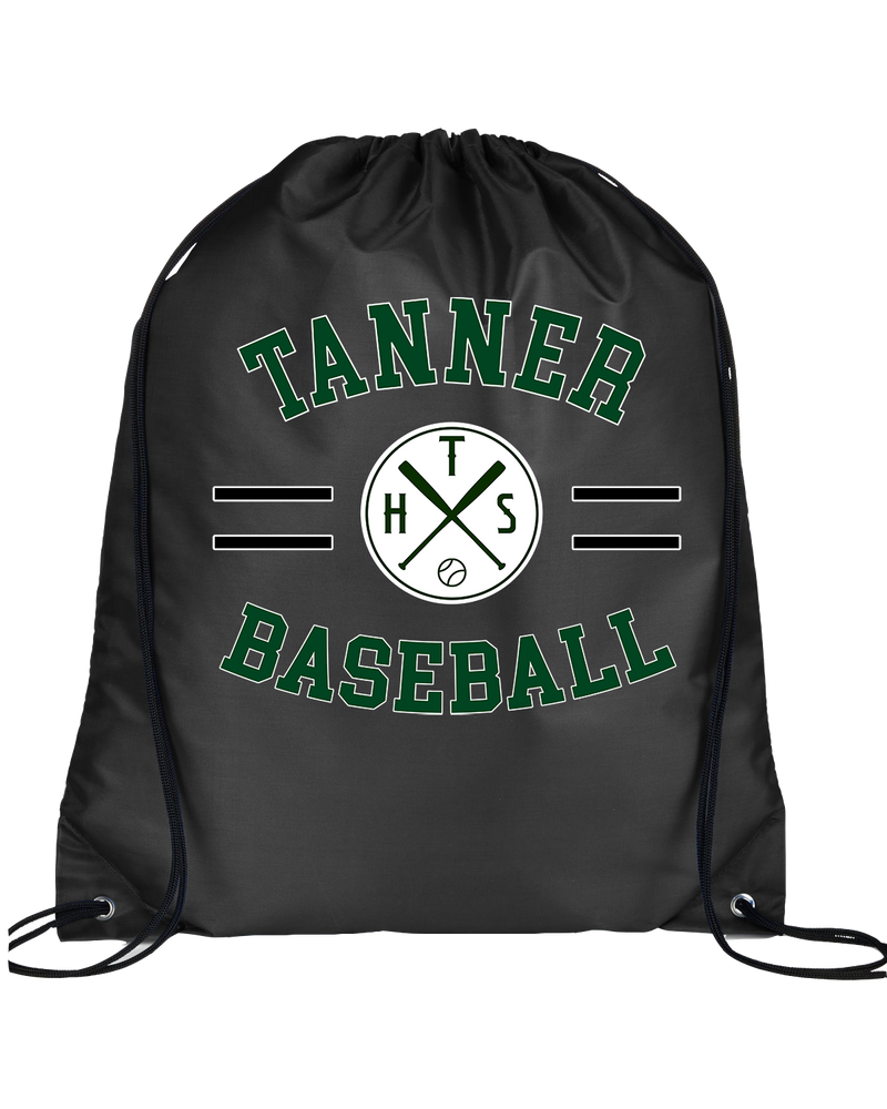 Tanner HS Baseball Curve - Drawstring Bag