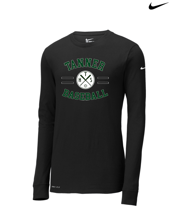 Tanner HS Baseball Curve - Nike Dri-Fit Poly Long Sleeve