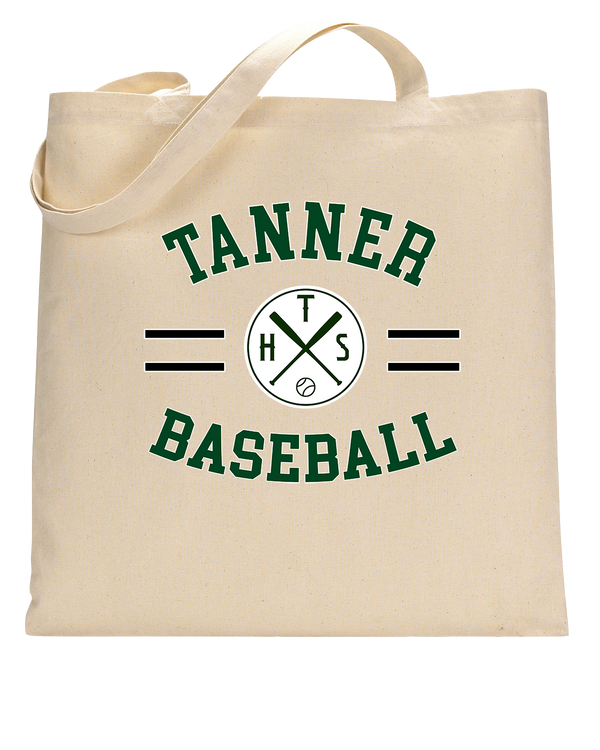 Tanner HS Baseball Curve - Tote Bag