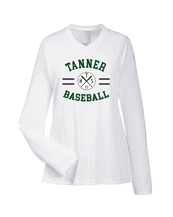 Tanner HS Baseball Curve - Womens Performance Long Sleeve