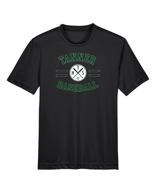Tanner HS Baseball Curve - Youth Performance T-Shirt