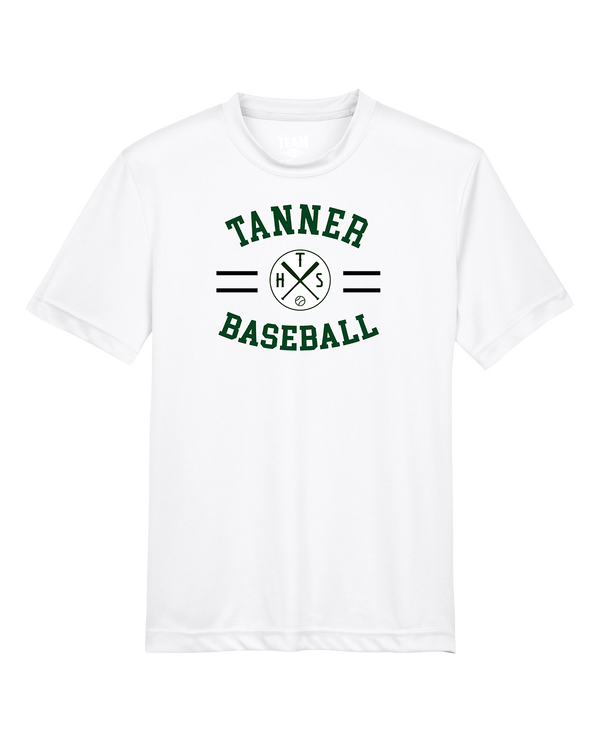 Tanner HS Baseball Curve - Youth Performance T-Shirt