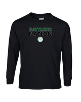 Tanner HS Baseball Nation - Mens Basic Cotton Long Sleeve