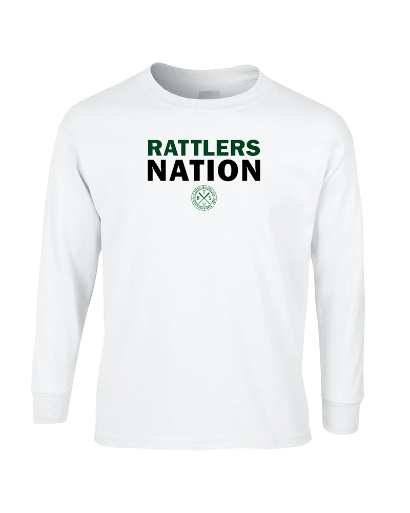 Tanner HS Baseball Nation - Mens Basic Cotton Long Sleeve