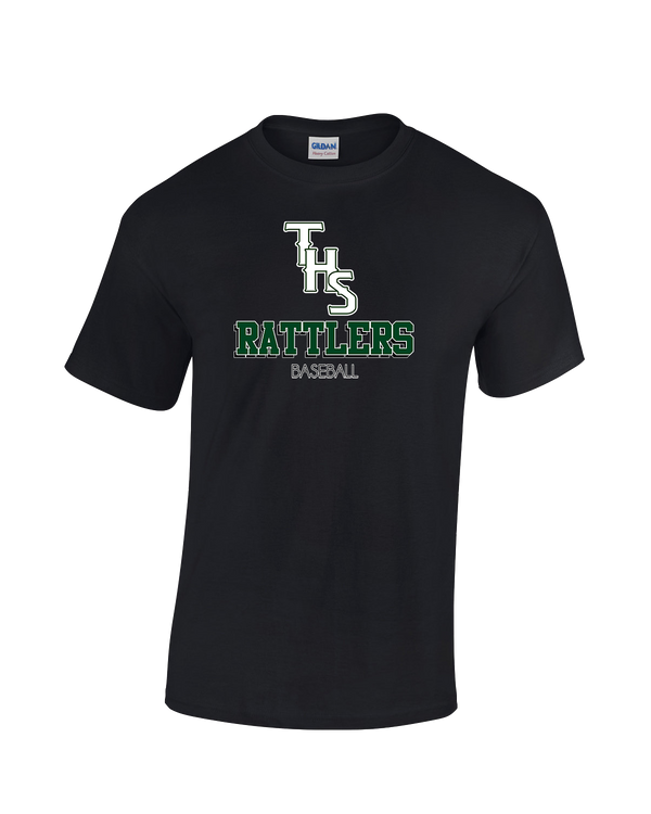 Tanner HS Baseball Shadow - Cotton T-Shirt
