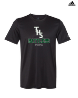 Tanner HS Baseball Shadow - Adidas Men's Performance Shirt