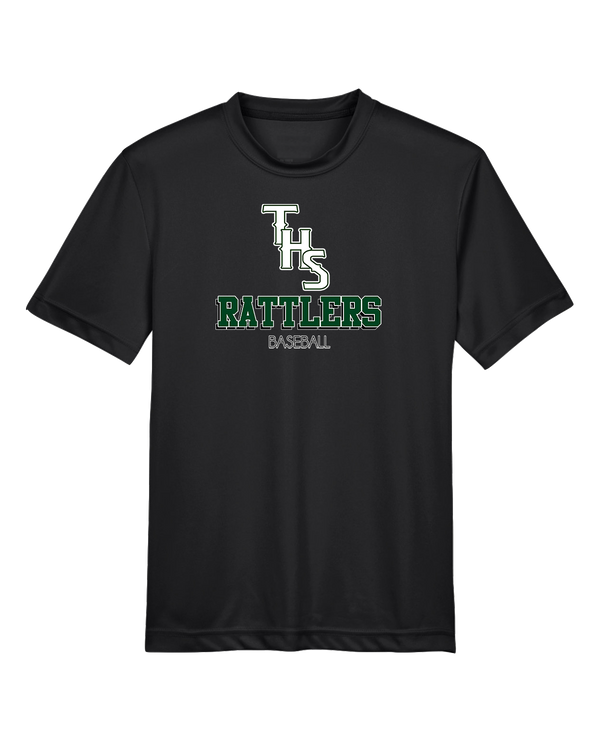 Tanner HS Baseball Shadow - Youth Performance T-Shirt