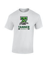 Tanner HS Baseball Stacked - Cotton T-Shirt