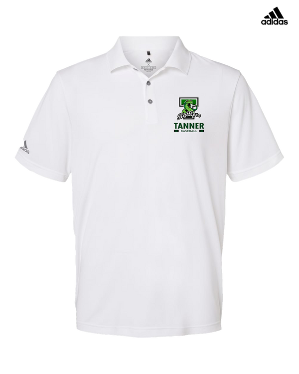 Tanner HS Baseball Stacked - Adidas Men's Performance Polo