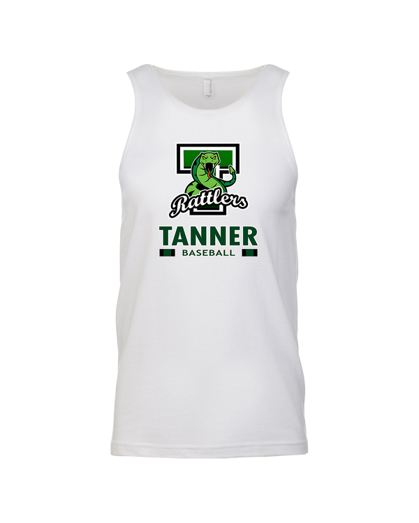 Tanner HS Baseball Stacked - Mens Tank Top