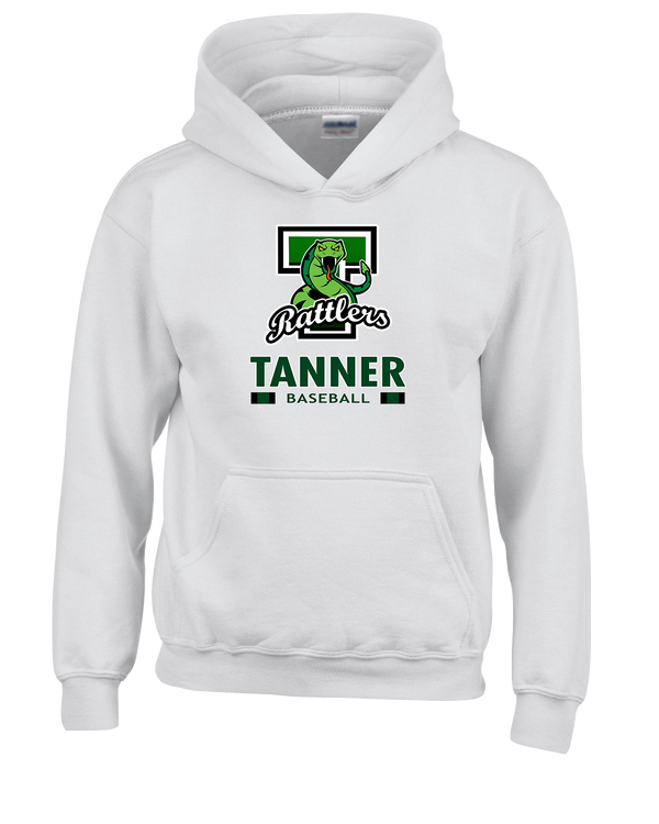 Tanner HS Baseball Stacked - Cotton Hoodie