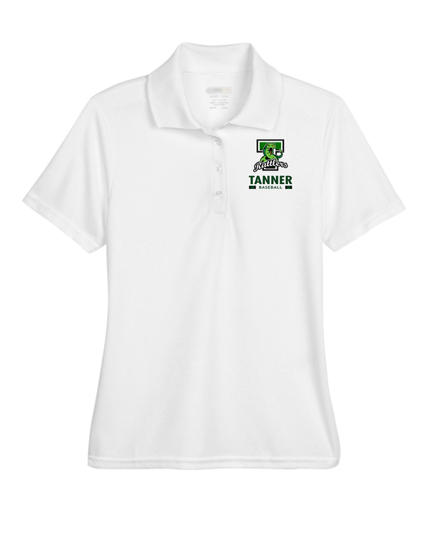 Tanner HS Baseball Stacked - Womens Polo