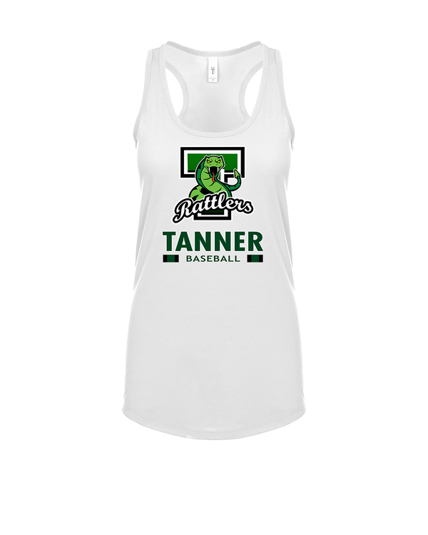 Tanner HS Baseball Stacked - Womens Tank Top