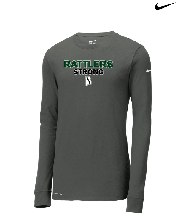 Tanner HS Baseball Strong - Nike Dri-Fit Poly Long Sleeve