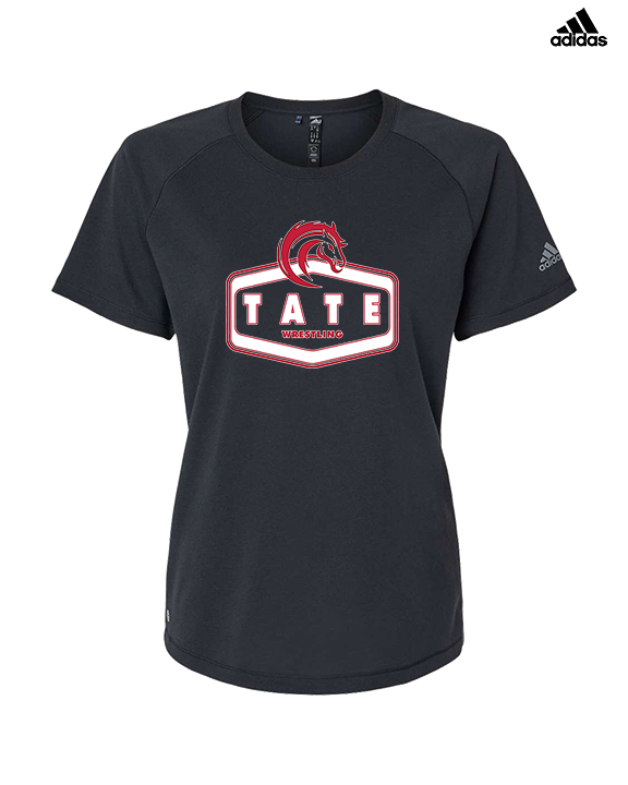 Tate HS Wrestling Board - Womens Adidas Performance Shirt