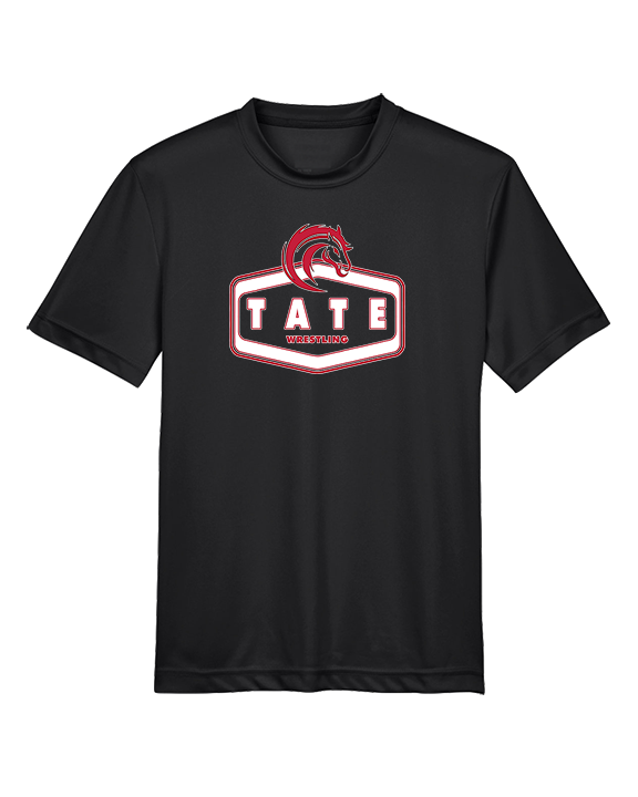 Tate HS Wrestling Board - Youth Performance Shirt