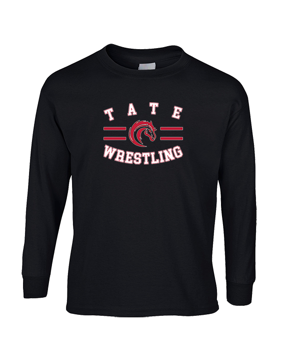 Tate HS Wrestling Curve - Cotton Longsleeve