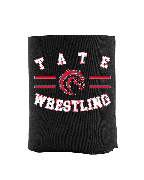 Tate HS Wrestling Curve - Koozie