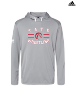 Tate HS Wrestling Curve - Mens Adidas Hoodie