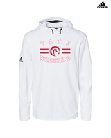Tate HS Wrestling Curve - Mens Adidas Hoodie