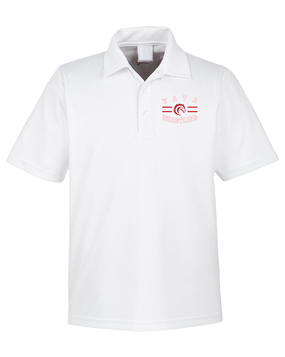 Tate HS Wrestling Curve - Mens Polo