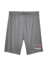 Tate HS Wrestling Curve - Mens Training Shorts with Pockets