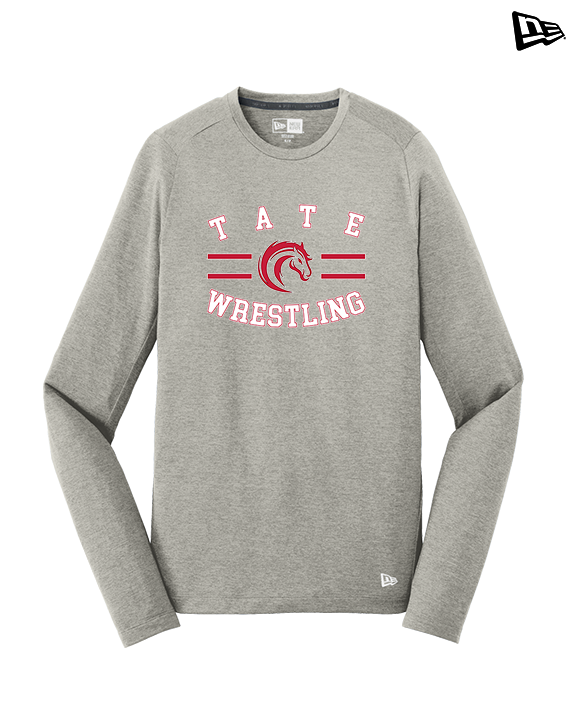 Tate HS Wrestling Curve - New Era Performance Long Sleeve