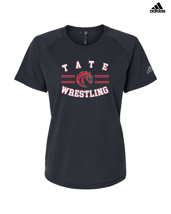 Tate HS Wrestling Curve - Womens Adidas Performance Shirt