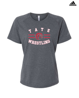 Tate HS Wrestling Curve - Womens Adidas Performance Shirt