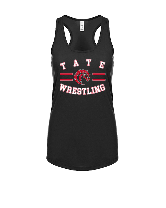 Tate HS Wrestling Curve - Womens Tank Top