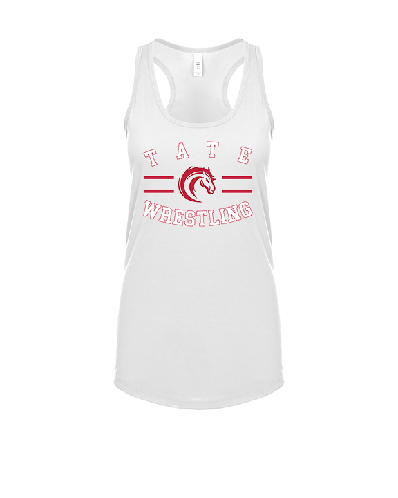 Tate HS Wrestling Curve - Womens Tank Top