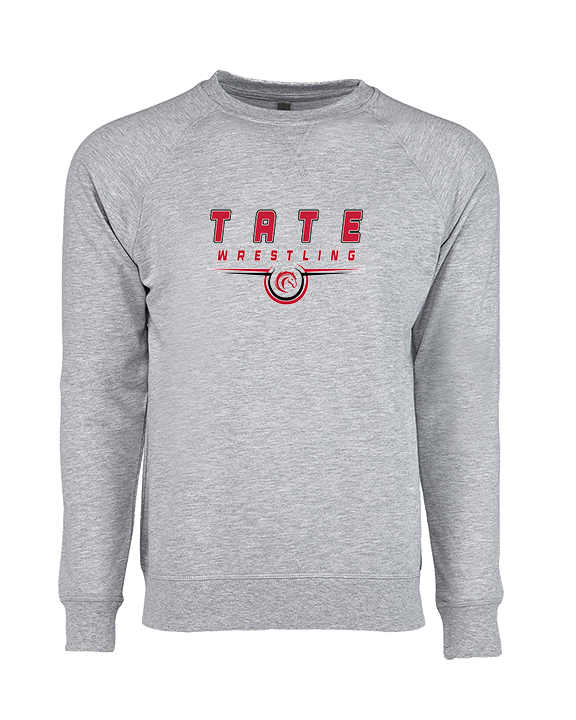 Tate HS Wrestling Design - Crewneck Sweatshirt