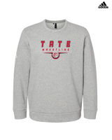 Tate HS Wrestling Design - Mens Adidas Crewneck