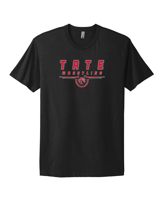 Tate HS Wrestling Design - Mens Select Cotton T-Shirt