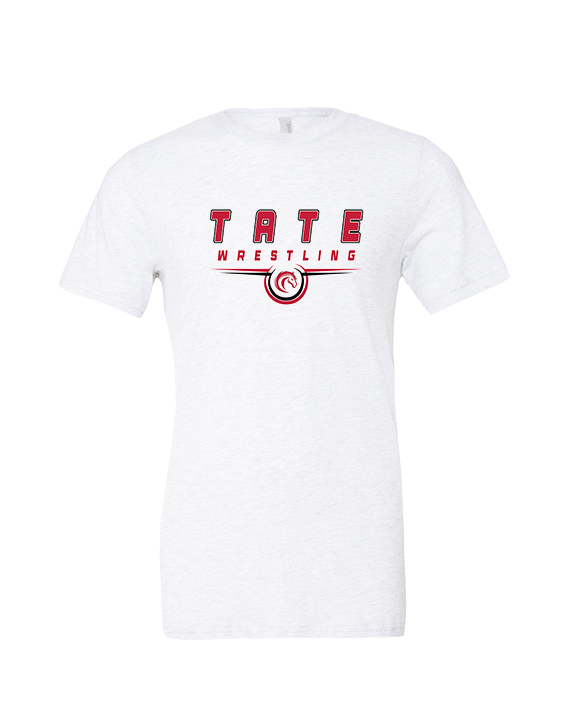 Tate HS Wrestling Design - Tri-Blend Shirt
