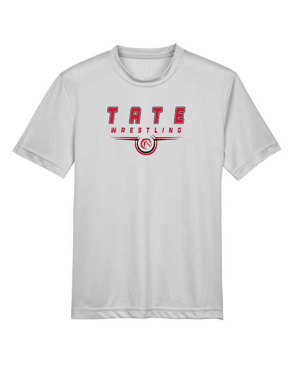 Tate HS Wrestling Design - Youth Performance Shirt