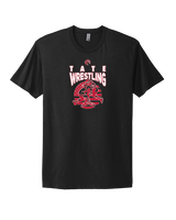 Tate HS Wrestling Takedown - Mens Select Cotton T-Shirt