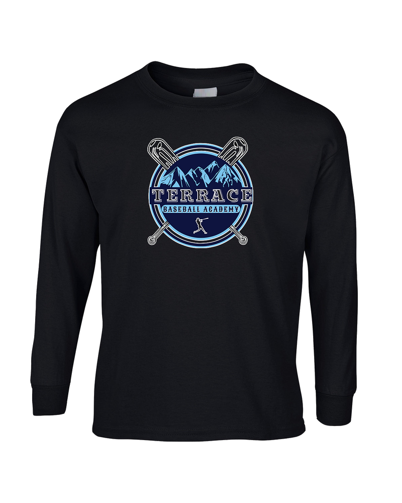Terrace Baseball Academy Logo - Mens Basic Cotton Long Sleeve