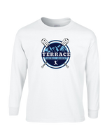 Terrace Baseball Academy Logo - Mens Basic Cotton Long Sleeve