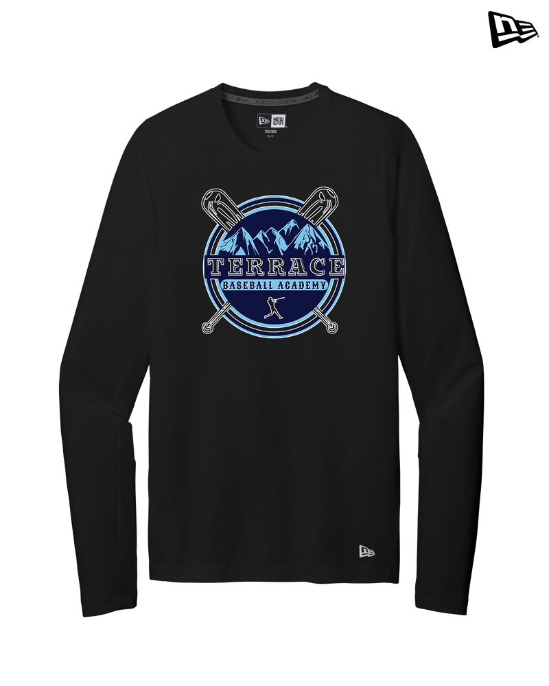 Terrace Baseball Academy Logo - New Era Long Sleeve Crew