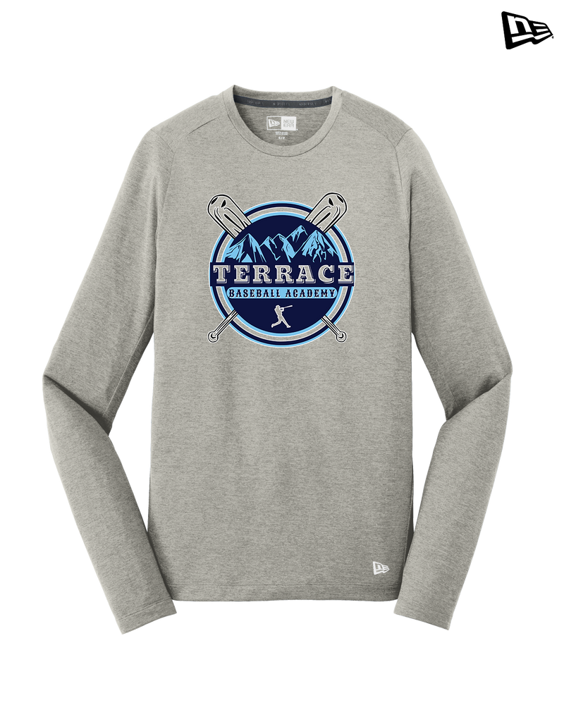 Terrace Baseball Academy Logo - New Era Long Sleeve Crew