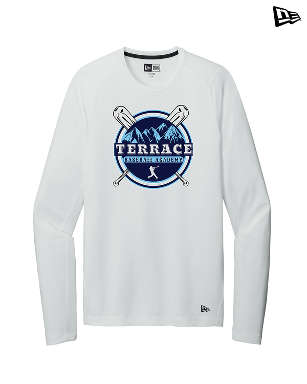Terrace Baseball Academy Logo - New Era Long Sleeve Crew