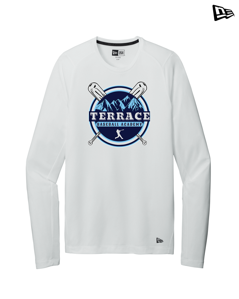 Terrace Baseball Academy Logo - New Era Long Sleeve Crew