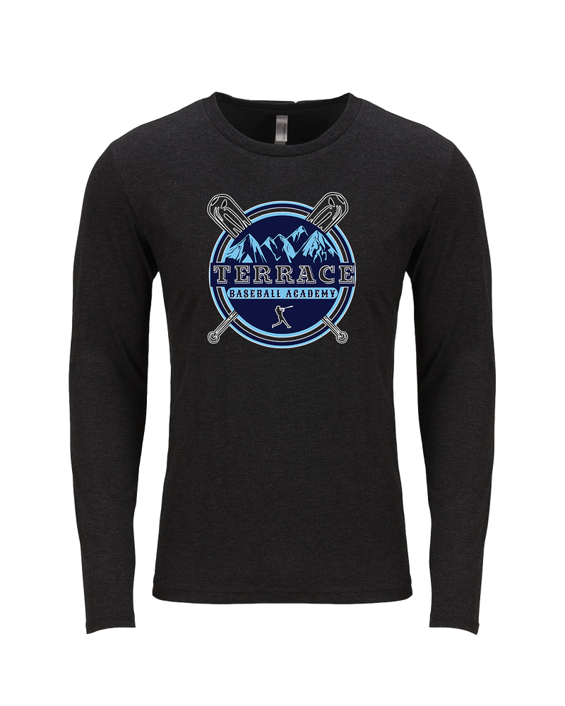 Terrace Baseball Academy Logo - Tri Blend Long Sleeve