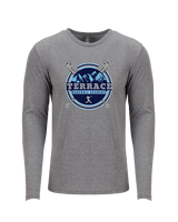 Terrace Baseball Academy Logo - Tri Blend Long Sleeve