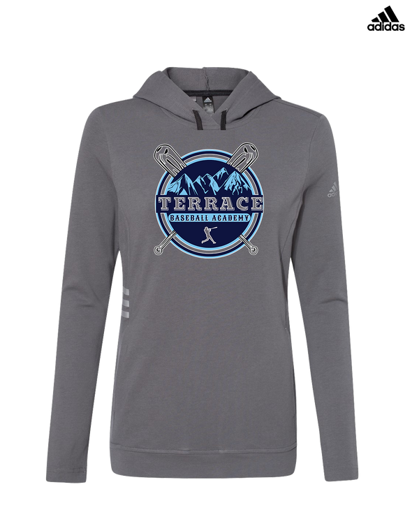 Terrace Baseball Academy Logo - Adidas Women's Lightweight Hooded Sweatshirt
