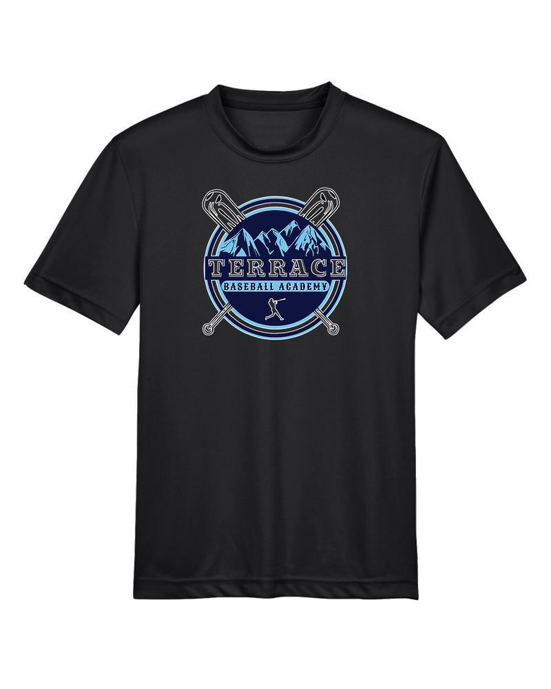 Terrace Baseball Academy Logo - Youth Performance T-Shirt