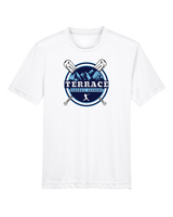 Terrace Baseball Academy Logo - Youth Performance T-Shirt